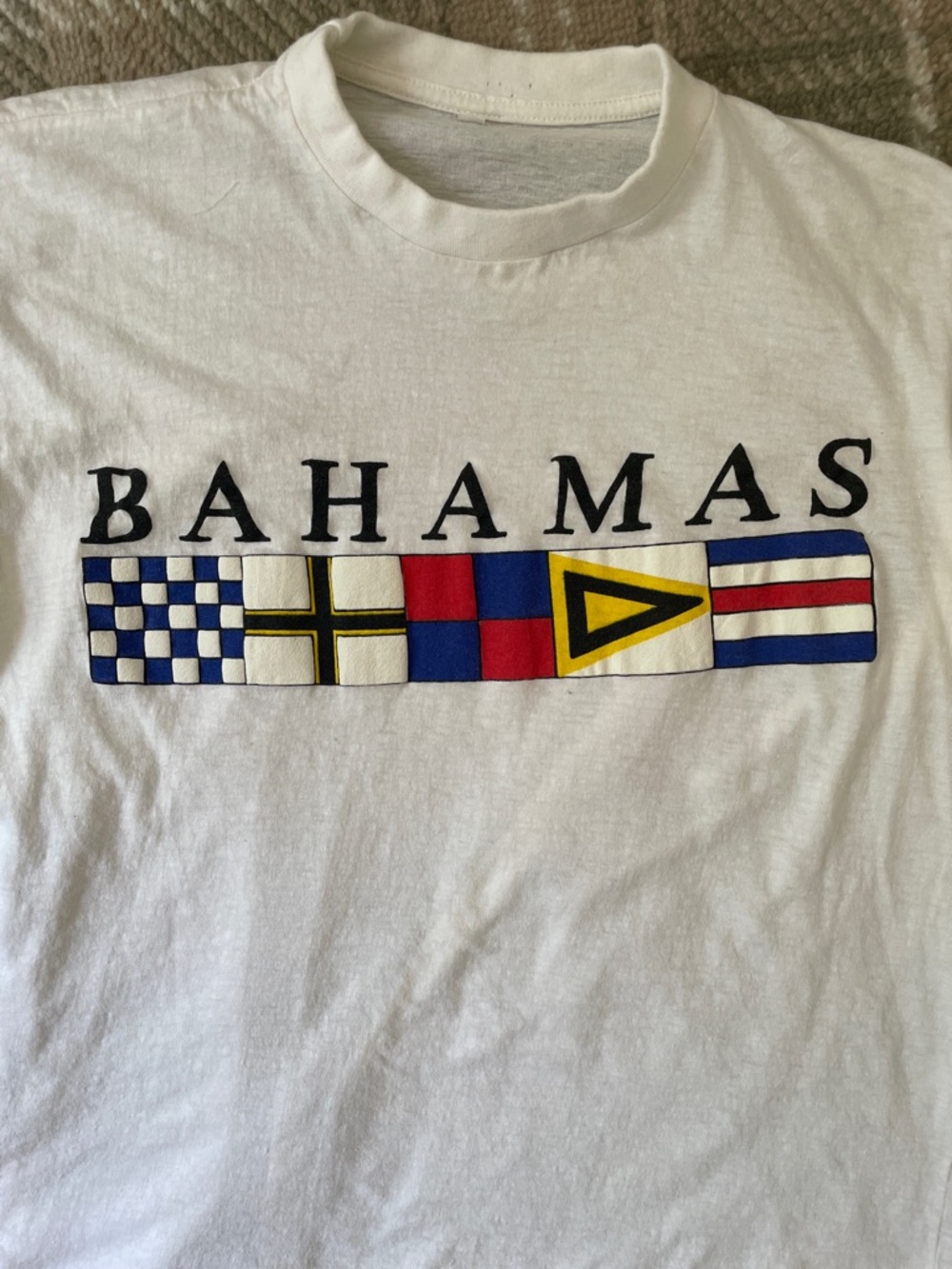 VTG single stitch Bahamas graphic tshirt M